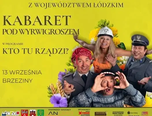 Dożynki w Brzezinach: Kabaret Pod Wyrwigroszem i święto plonów 13 września