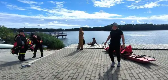 Krajowy Trening Reagowania w Drawnie – mieszkańcy uczyli się, jak zadbać o bezpieczeństwo