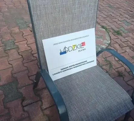 Sołectwo Borki kupiło sprzęt do wspólnych spotkań w ramach programu „Łódzkie dla Wsi”