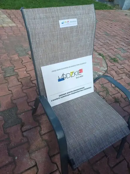 Sołectwo Borki kupiło sprzęt do wspólnych spotkań w ramach programu „Łódzkie dla Wsi”