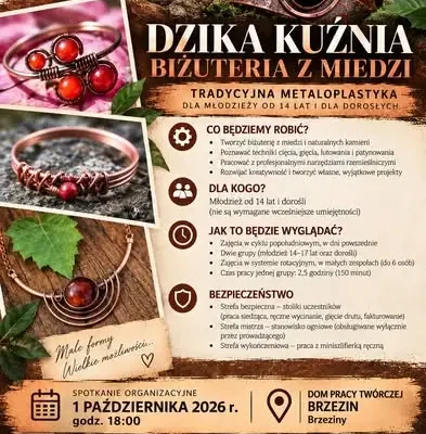Brzezińskie Centrum Kultury zaprasza na zajęcia sezonu 2026/2027
