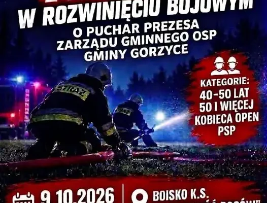 Międzynarodowe Zawody Sportowo-Pożarnicze w Rogowie – zapisy do 4 października
