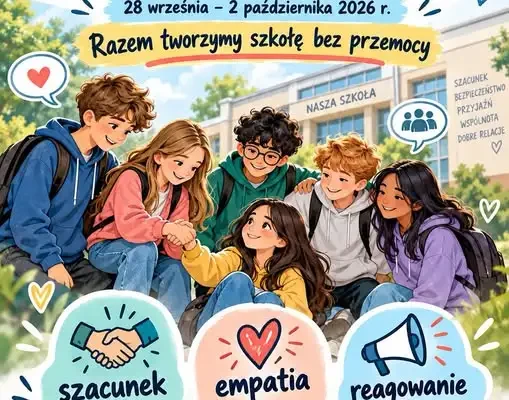 Tydzień Przeciwdziałania Przemocy Rówieśniczej w Zespole Szkolno-Przedszkolnym w Rogowie