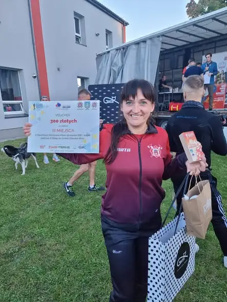 Brązowy medal druhny Marty Kubińskiej na II Mistrzostwach Polski Strażaków OSP w biegu na 10 km
