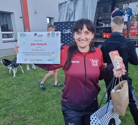 Brązowy medal dla druhny OSP Brzeziny na mistrzostwach Polski strażaków