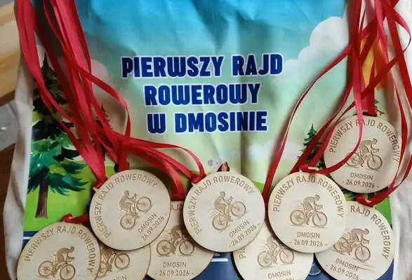 I Rajd Rowerowy w Gminie Dmosin – zabezpieczony przez strażaków OSP