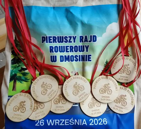 I Rajd Rowerowy w Gminie Dmosin – zabezpieczony przez strażaków OSP