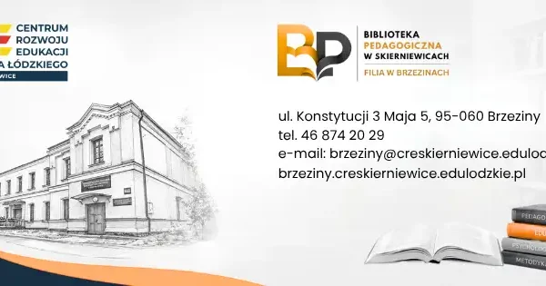 Dzień Głośnego Czytania w bibliotece pedagogicznej w Brzezinach