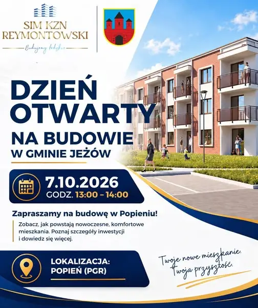 Dzień Otwarty na budowie SIM KZN Reymontowski w gminie Jeżów