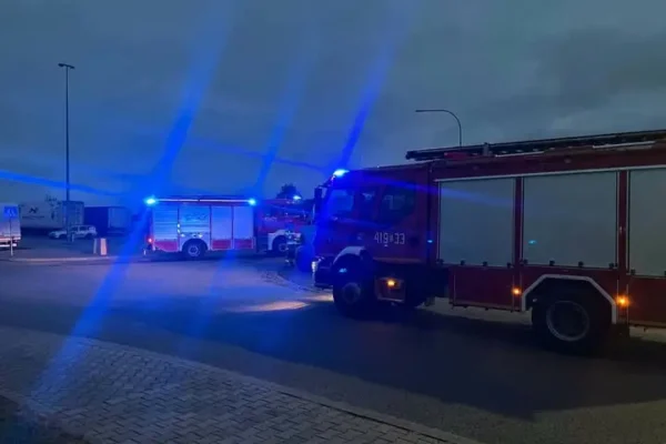 Fałszywy alarm na A2 pod Niesułkowem – awaria zamiast pożaru