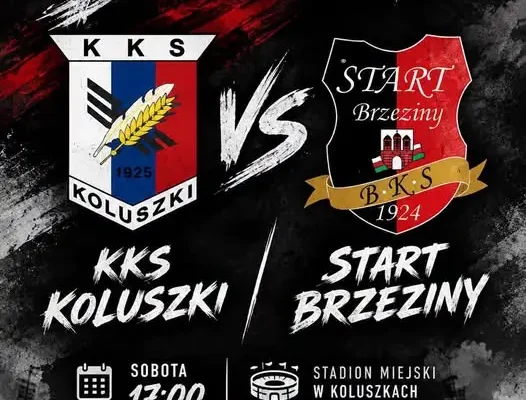 Derby KKS Koluszki – START Brzeziny już w sobotę o 17:00