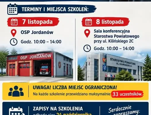 Powszechne Warsztaty Ochrony Ludności – dwa terminy szkoleń w powiecie brzezińskim