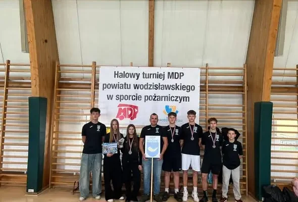 Młodzieżowa Drużyna Pożarnicza z Rogowa wicemistrzem powiatu wodzisławskiego