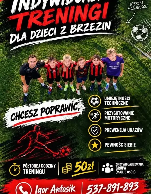 Indywidualne treningi z Igorem Antosikiem w BKS Start Brzeziny