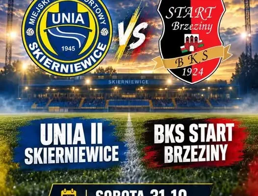 Hit kolejki w Skierniewicach: Unia II zmierzy się ze Startem Brzeziny