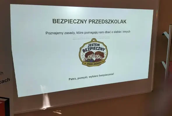 Przedszkolaki z Brzezin uczyły się bezpieczeństwa w ramach budżetu obywatelskiego