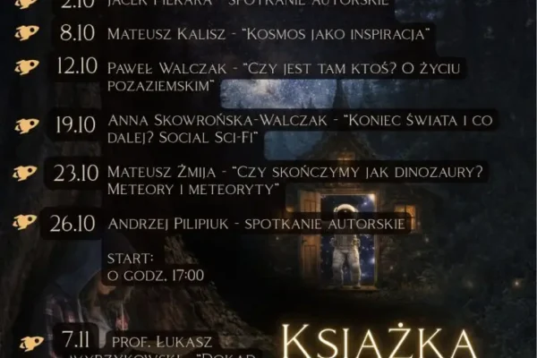 Kosmiczne spotkania w bibliotece w Koluszkach – projekt „Książka jak kosmos”